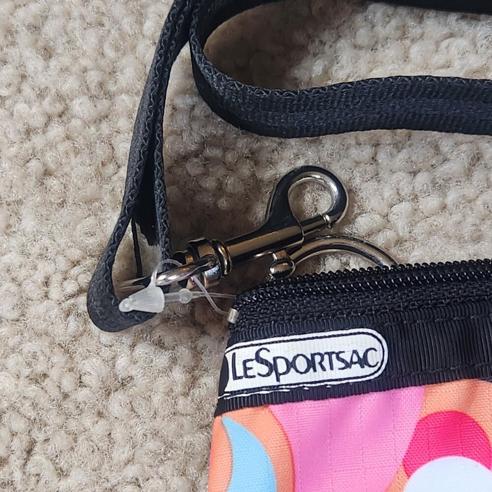 LeSportsac 3 zippered crossbody bag organizing pouch - Picture 2 of 14